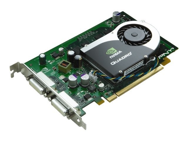 PNY NVIDIA Quadro FX 570 VCQFX570PCIEPB 256 MB DDR2 SDRAM PCI Express 