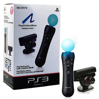 OFFICIAL SONY PLAYSTATION 3 MOVE BUNDLE CONTROLLER AND EYE CAMERA 
