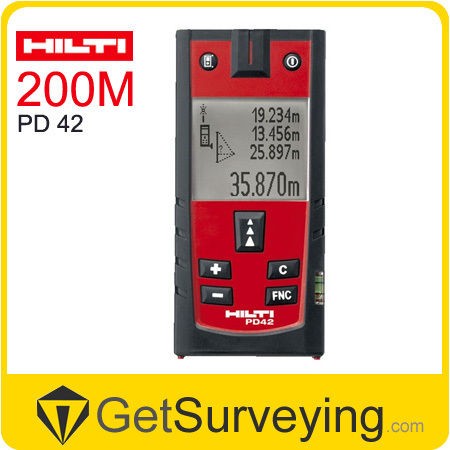 HILTI PD42 Laser Range Finder Distance Measurer 200m