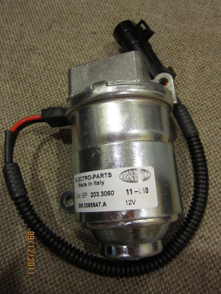 Electric Motor 12V DC for F1 hydraulic pump Ferrari 360