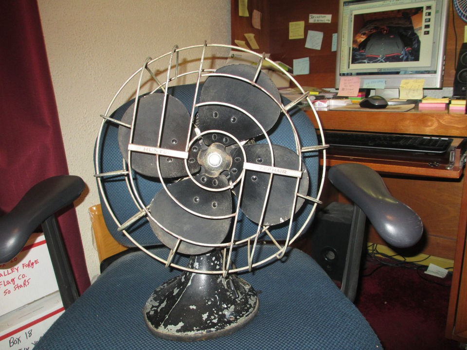 vintage hunter fan and ventilating company no.235 type c 12 works 