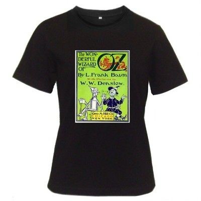 Wizard of Oz Womens Black T Shirt S,M,L,XL,2XL Tin Man
