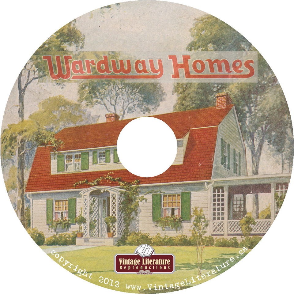 Montgomery Ward ~ Wardway Homes {8 Vintage House Kit ~ Catalogs} on 