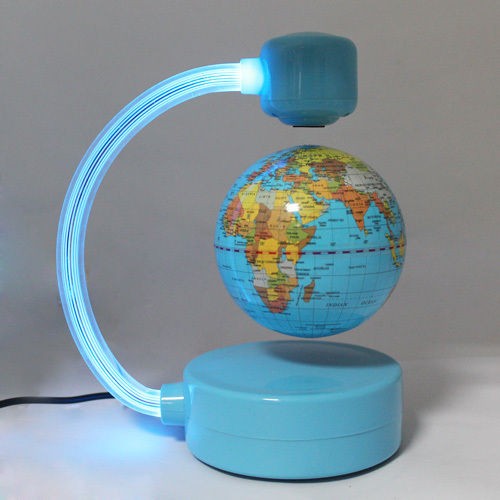 Magnetic Levitation Floating WORLD Globe Desk Light