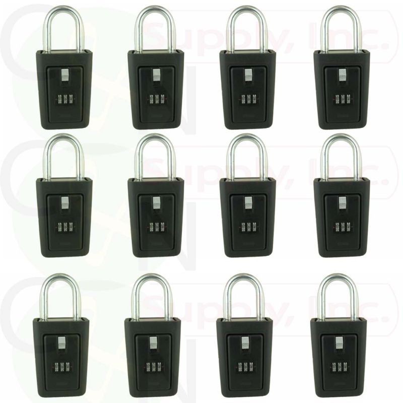 12 lockboxes realtor key lock box real estate 3 letter