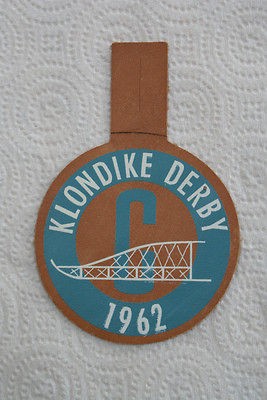   Boy Scouts Klondike Derby 1962 Snow Dog Sled Patch Badge with Tab