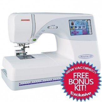 Janome Memory Craft 9700 Sewing and Embroidery Machine FREE Bonus