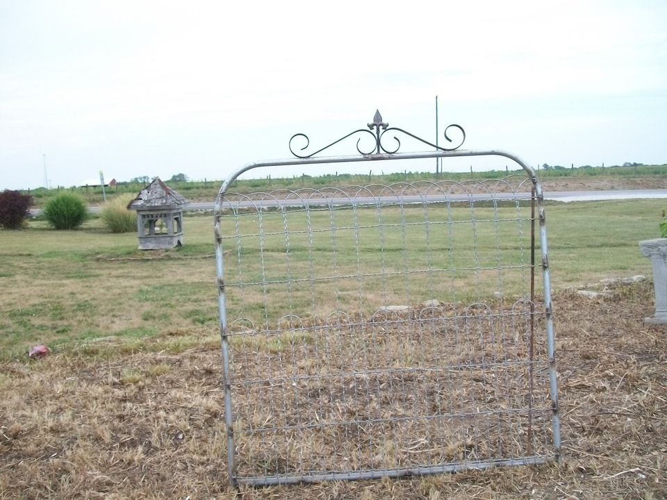 47 Garden Antique Trellis or Country Fence Gate