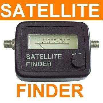 SATELLITE FINDER DIGITAL SIGNAL METER LNB SATELITE FTA