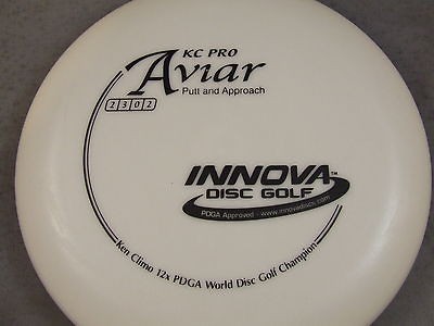 NEW 175 WHITE / BLACK 12X KC PRO AVIAR P&A INNOVA DISC GOLF