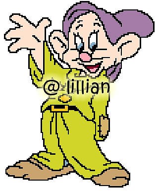 NEW *SEVEN DWARFS   DOPEY* Cross Stitch PATTERN