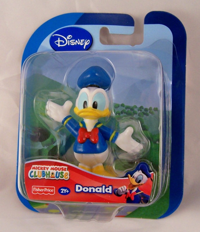 FISHER PRICE Mickey Mouse Clubhouse DONALD FIGURINE New