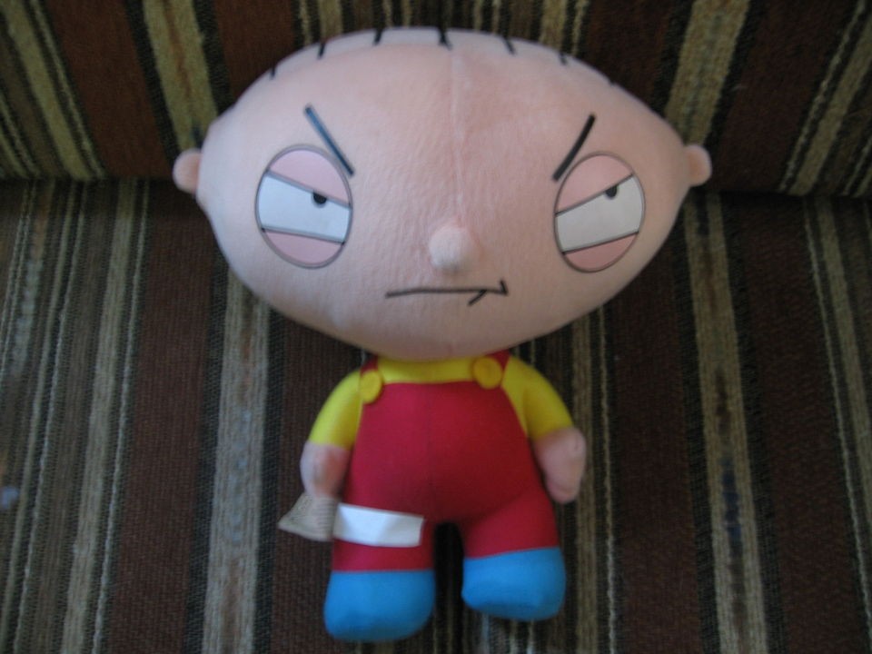 11 plush Stewie doll, from Family Guy, good condition