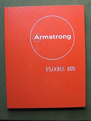 1978 Armstrong Floor Coverings Catalog Book Modern Home Design Vinyl 