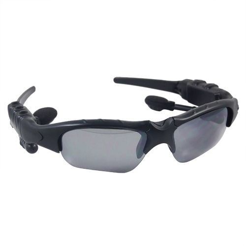   Fashionable Headset Sunglasses Sun Glasses WMA Sports  Player Black