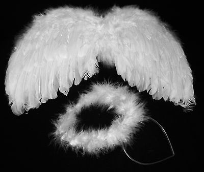   Angel Wings & Halo SET ~ Photography kids Costume photo poser Prop