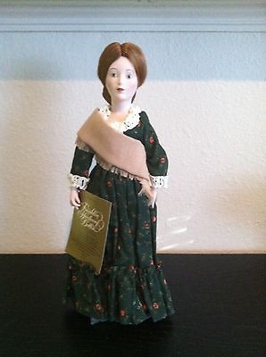 Franklin Mint Heirloom Collector Porcelain Doll