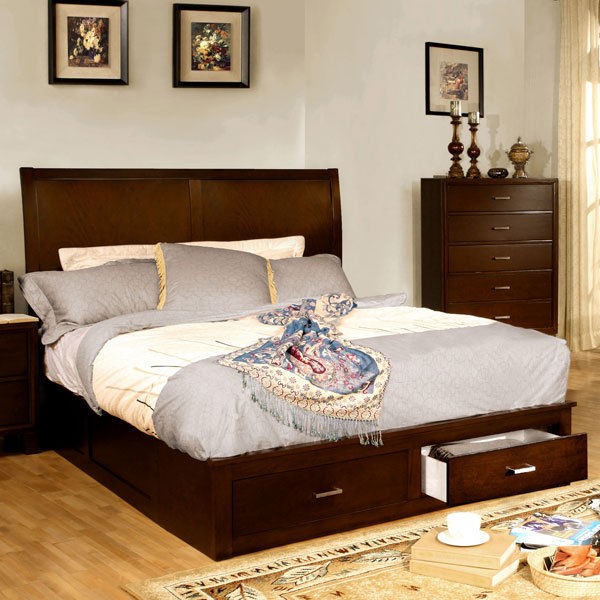 king platform bed frame in Beds & Bed Frames