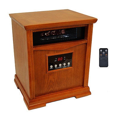   LifeSmart LS 18XST 6 6 Element Infrared Heater Heats Up To 1500 Sq Ft