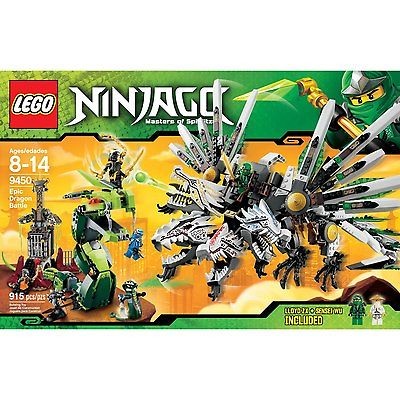 New LEGO Ninjago 9450 Epic Dragon Battle