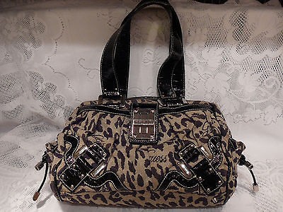 guess leopard purse in Handbags & Purses