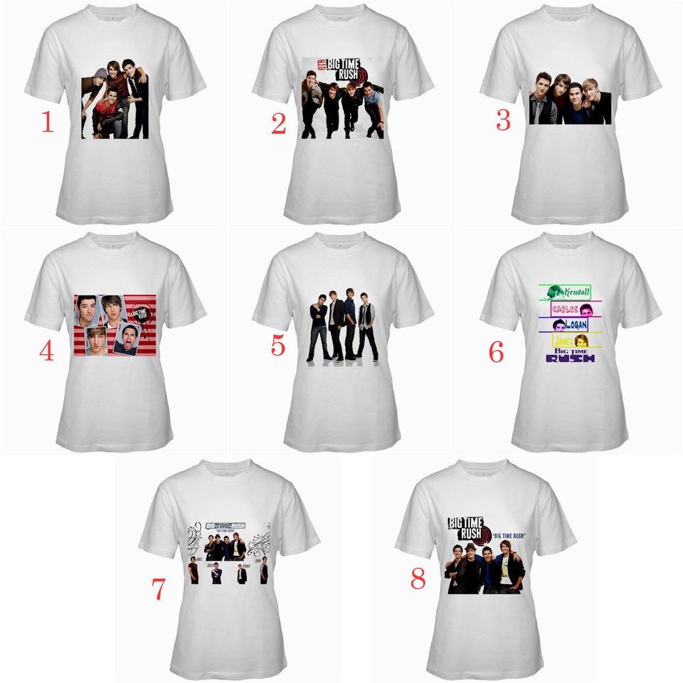 big time rush t shirts in Clothing, 