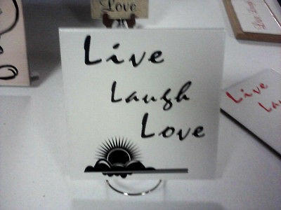 live laugh love in Plaques & Signs