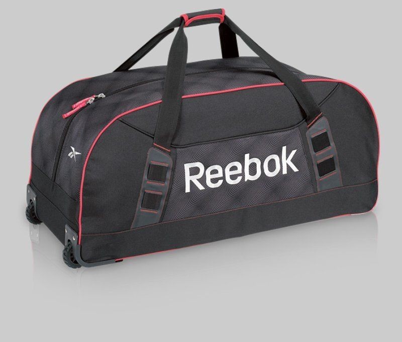 Reebok 8K Wheeled Hockey Equipment Bag NHL Hockey Street Hockey