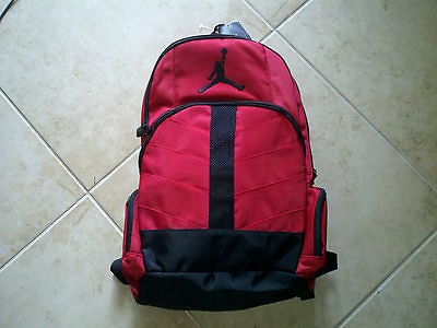 Nike Air Jordan Jumpman Backpack School Bag Cool Design Red Jumpman 