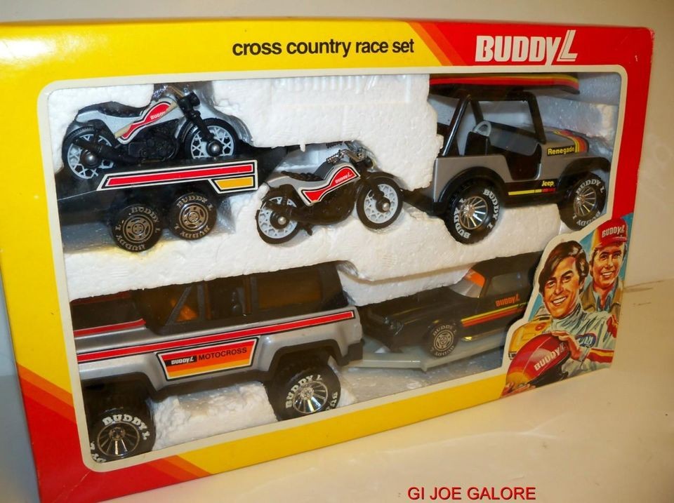 BUDDY L (CROSS COUNTRY RACE SET)MIB EARLY 1980s 100%COMP.