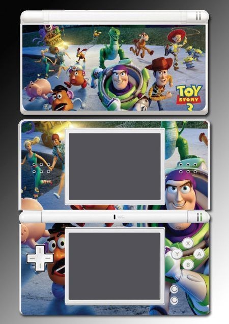 Toy Story 3 Buzz Lightyear 1 Woody Jessie Game Vinyl Skin #2 Nintendo 