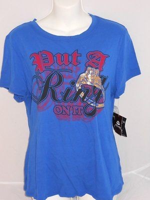 PUT A RING ON IT Shirt DEREON/BEYONCE Line SIZE 1X NWOTS Queen of 
