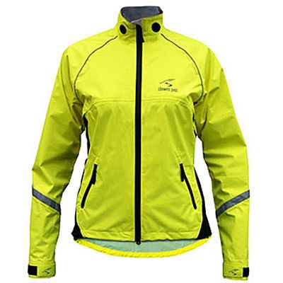 SHOWERS PASS Womens Club Pro RAIN JACKET Yellow SMALL