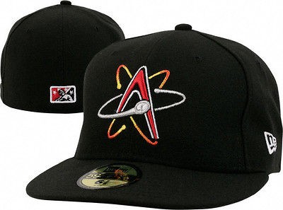 Albuquerque Isotopes Black On Field Authentic 5950 Fitted Hat