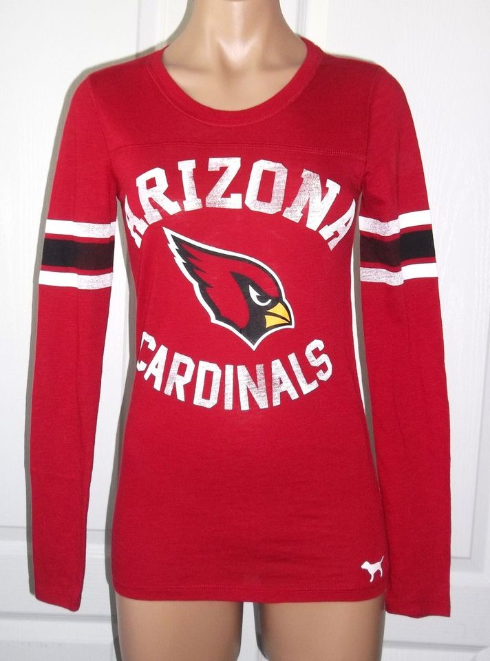 Victorias Secret Pink NFL Arizona Cardinals Graphic Pullover Shirt 