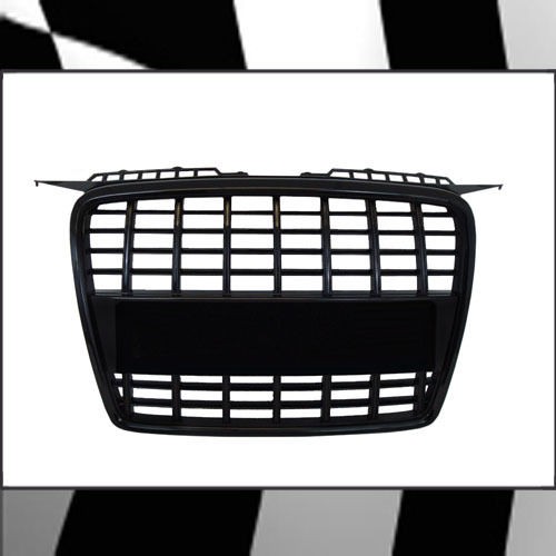   AUDI A3 8P BLACK BADGELESS GRILLE   S3 STYLE LARGE SLATS (Fits Audi