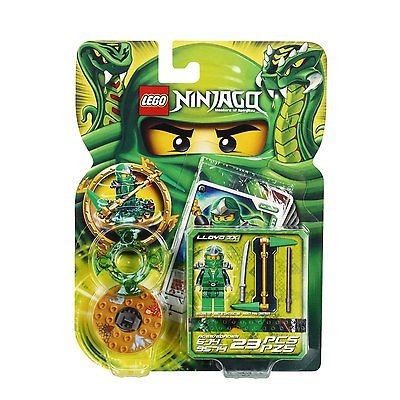 LEGO NINJAGO MASTERS OF SPINJITZU 9574 LLOYD ZX GREEN NINJA MINI 