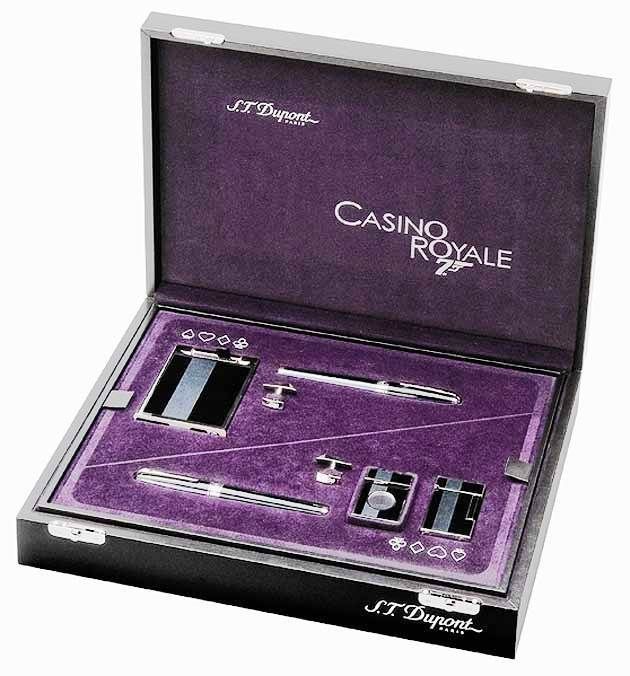 Dupont James Bond Casino Royale Collectors Box only ( Empty )