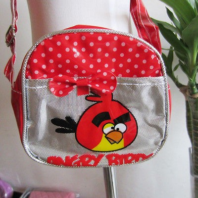   arrival child birds side bag girls school bag purse money bag 102521l