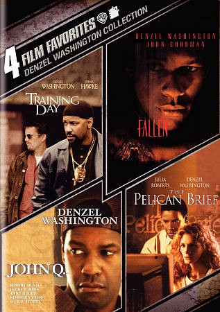 Denzel Washington Collection 4 Film Favorites DVD, 2011, 4 Disc Set 