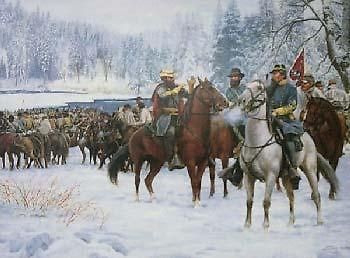 Don Stivers  Christmas Raid   Collectible Civil War Print