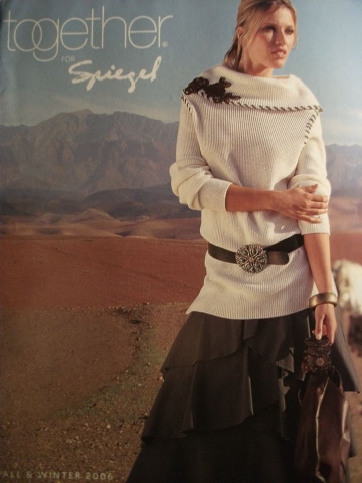 Fall & Winter 2006 SPIEGEL Fashion Catalog ELSA BENITEZ YAMILA DIAZ