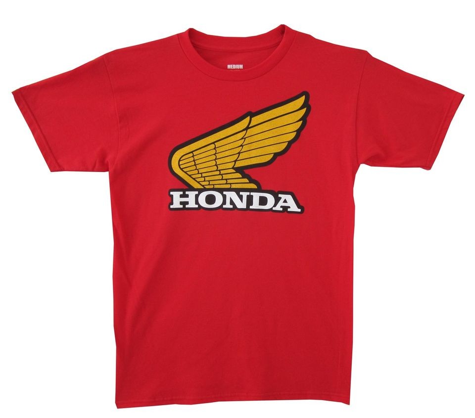   Honda T shirt HRC 250R XR75 MR50 vintage Retro Pilot Elsinore FourTrax