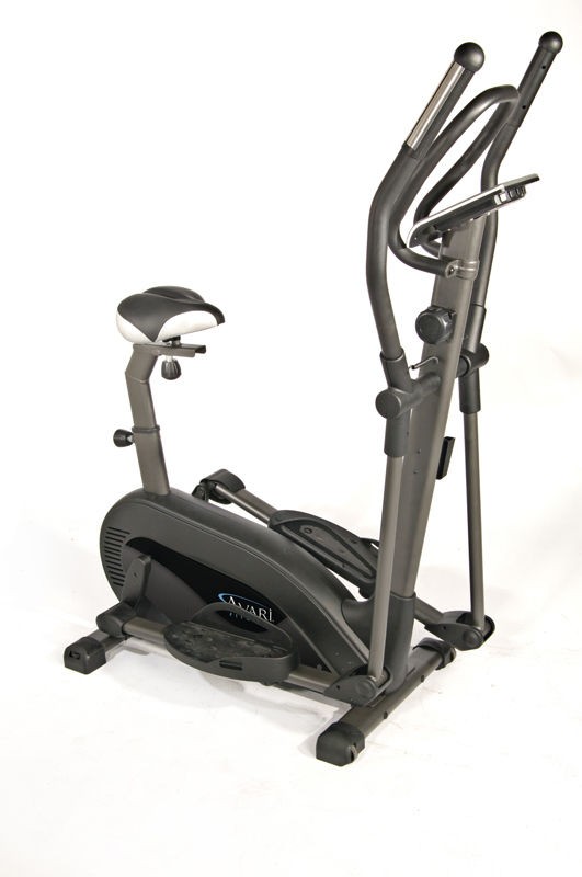    E175 2 in 1 Magnetic Cardio Exercise Elliptical Cross Trainer Bike