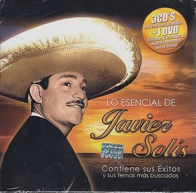   De Javier Solis 3 CD NEW + DVD 78 Songs Sealed Karaoke Biografia