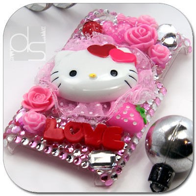 hello kitty iphone 3g case in Cell Phone Accessories