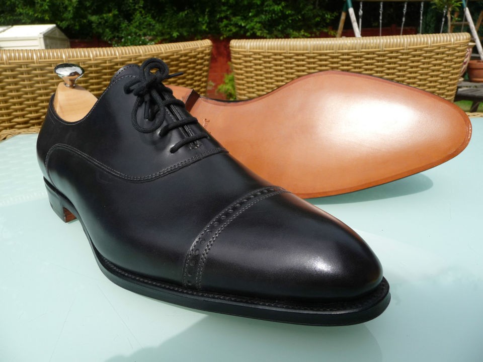 JL06 John Lobb CHIGWELL   UK 10.5 E   2511 Last   Black Calf