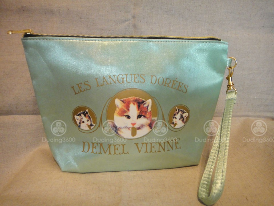 Japanese Magazine France Demel Vienne Cat Kitten Chocolate Purse 