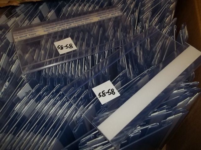 Lot of (250) SemaSys 427 Aisle Markers 100521390 Store Location 