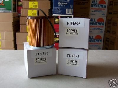1994 1998 FD4595 7.3 Powerstroke Fuel Filters (5) (Fits 1997 F 350)